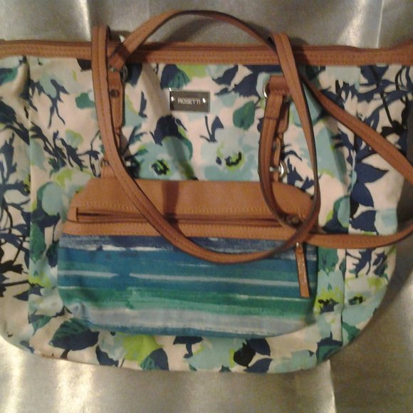 Rosetti Purse Handbag Hobo Crossbody Wallet Set - Picture 2 of 7